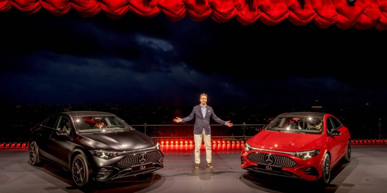 Novo Mercedes CLA elétrico, a estrela da sorte de Ola Källenius