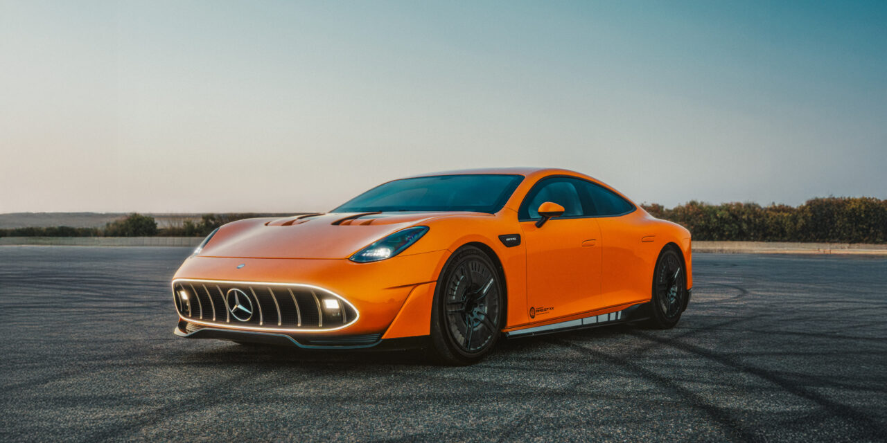 Conceito de refrigeração CONCEPT AMG GT XX alto desempenho para alto desempenho