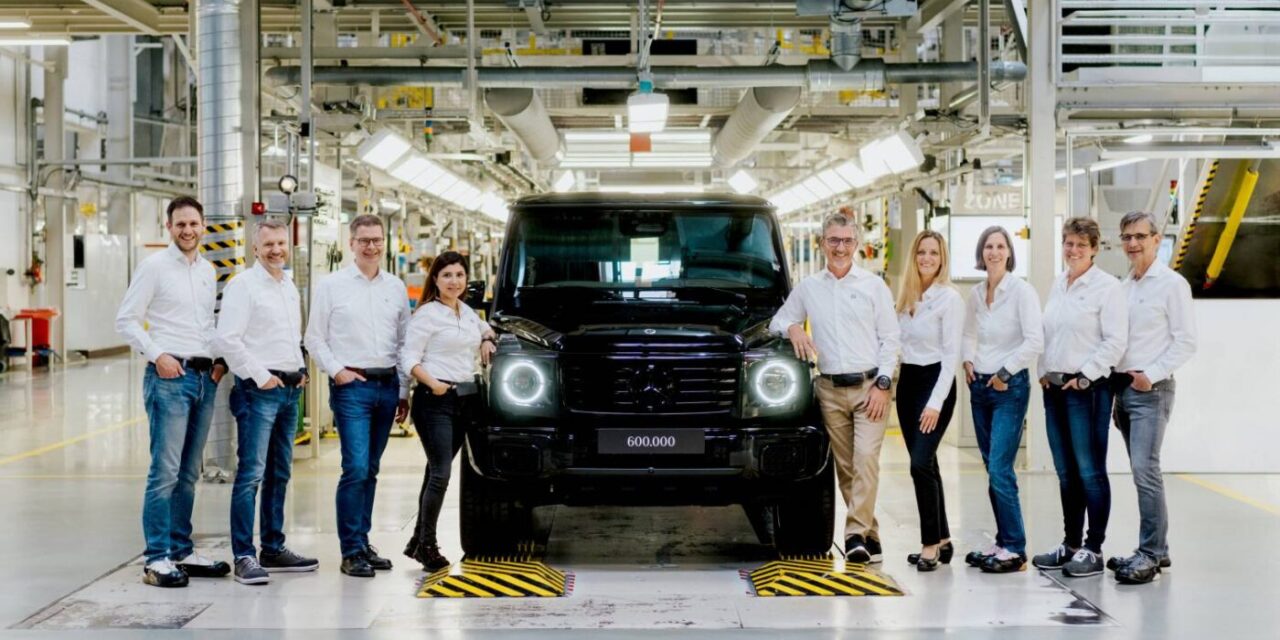 600 mil Mercedes-Benz Classe G, icônico fora de estrada mantém sua trajetória de sucesso