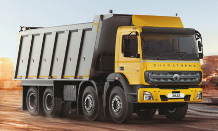 BharatBenz apresenta novos caminhões para o setor de construção e mineração na Índia