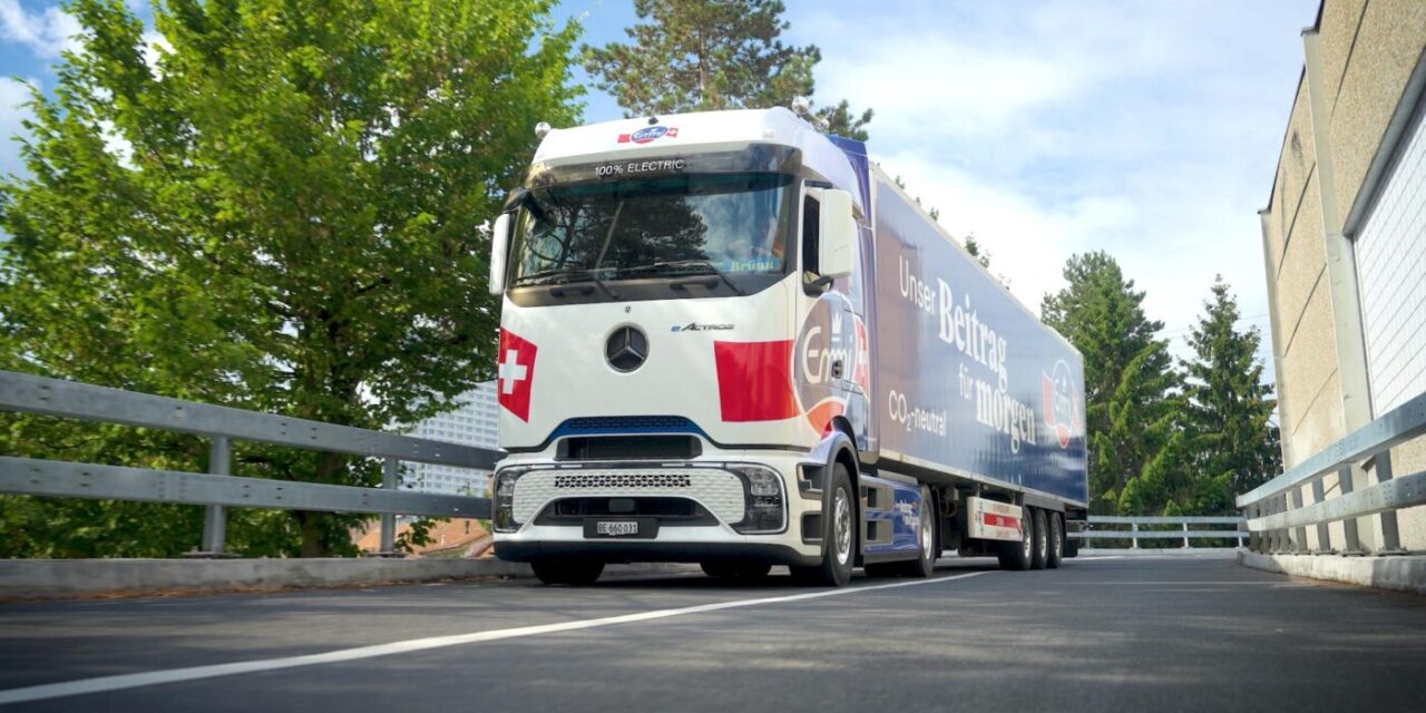 Caminhão eActros 600 já está presente nas frotas de 15 países europeus