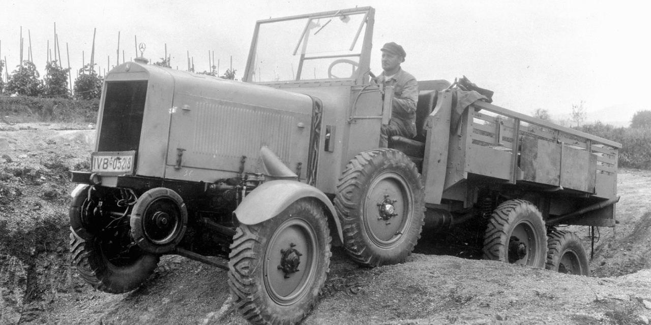 Os veículos especiais voltado ao fora de estrada da Daimler-Benz