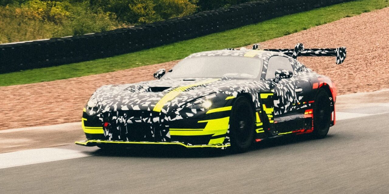 O CONCEPT AMG GT TRACK SPORT completa com sucesso os primeiros testes de pista