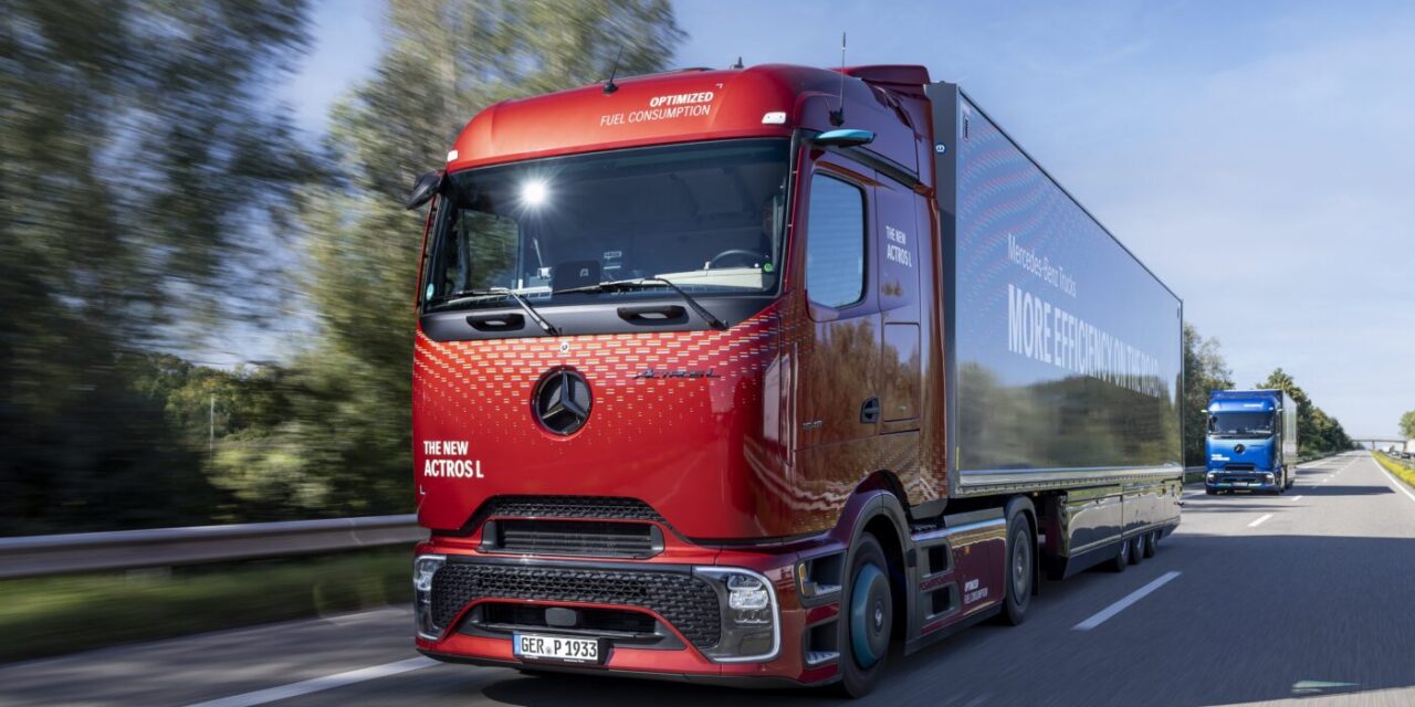 Novo Mercedes-Benz Actros L ProCabin, foco na aerodinâmica e eficiência