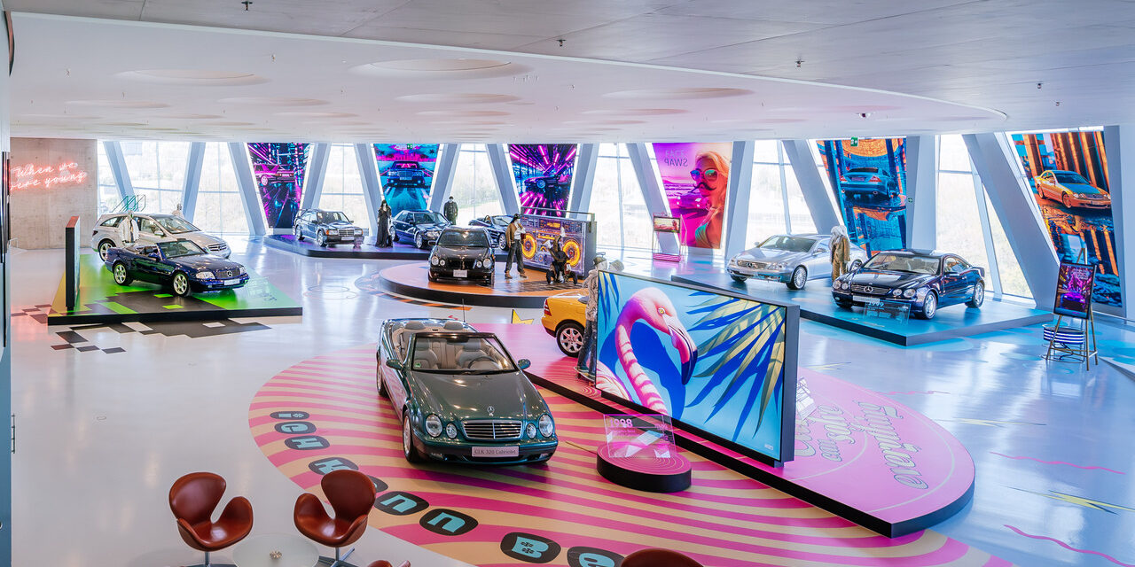 Exposição “Youngtimer” é prorrogada pelo museu Mercedes-Benz até abril de 2026