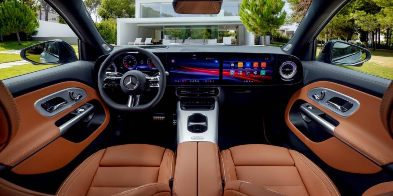 Novo Mercedes-Benz GLB tem imagens do interior divulgadas