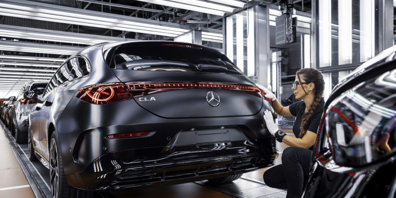 Novo CLA Shooting Brake tem produção iniciada na unidade de Rastatt, Alemanha