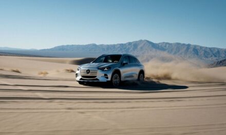 Fotos e um vídeo inédito do novo Mercedes-Benz GLC 400 4MATIC no deserto de Nevado, EUA