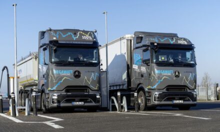 Mercedes-Benz eActros 600 são testados em carregamento de megawatts da Alemanha para a Suécia