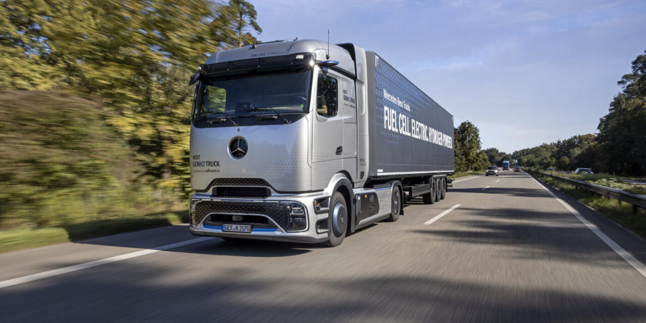 Daimler Truck irá produzir em pequena escala o caminhão Mercedes-Benz NextGenH2