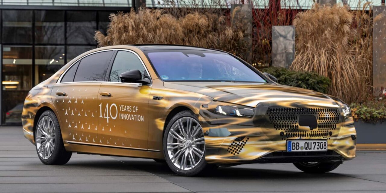 Mercedes-Benz divulga as primeiras informações oficiais sobre o Classe S 2026