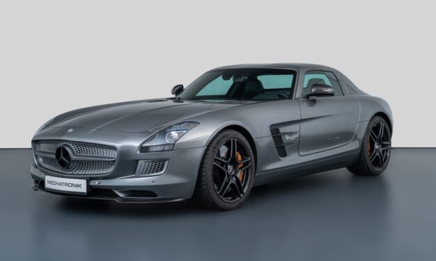 Um raro SLS AMG Eletric Drive está à venda pela Mechatronik