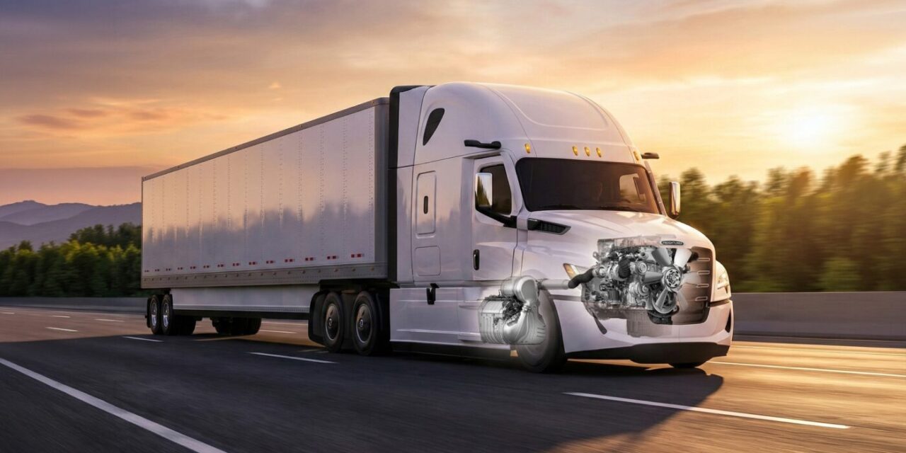 Daimler Truck apresenta uma nova geração de motores a diesel para veículos pesados ​​na América do Norte