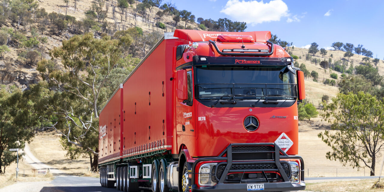 Mercedes-Benz Actros L com ProCabin chega as estradas australianas