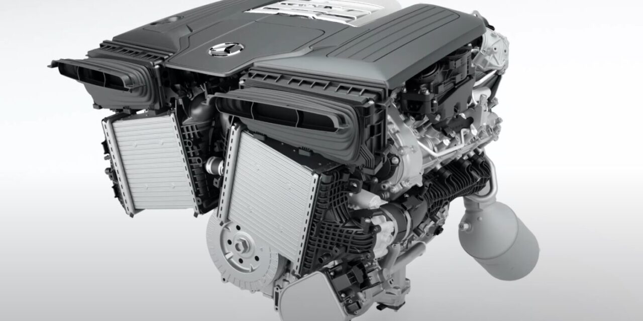 Soberbo motor Mercedes-Benz V8 M177