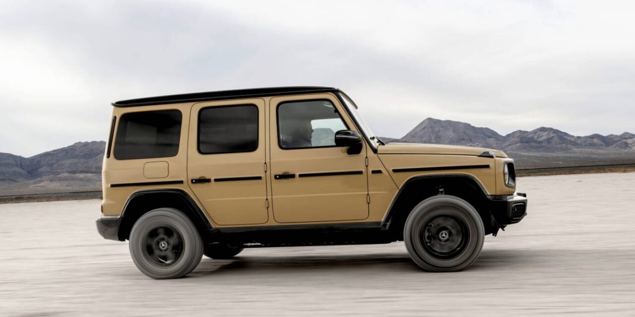 Classe G 580 EQ recebe aprimoramentos na bateria e no tempo de carregamento